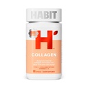 Habit Colagen Supplement(60 Capsules) - New Look, 2000mg Colagen Peptides, 维生素C & Vitamin E, Skin Health, 抗氧化剂, Non-GMO, Gluten Free (1 Pack).