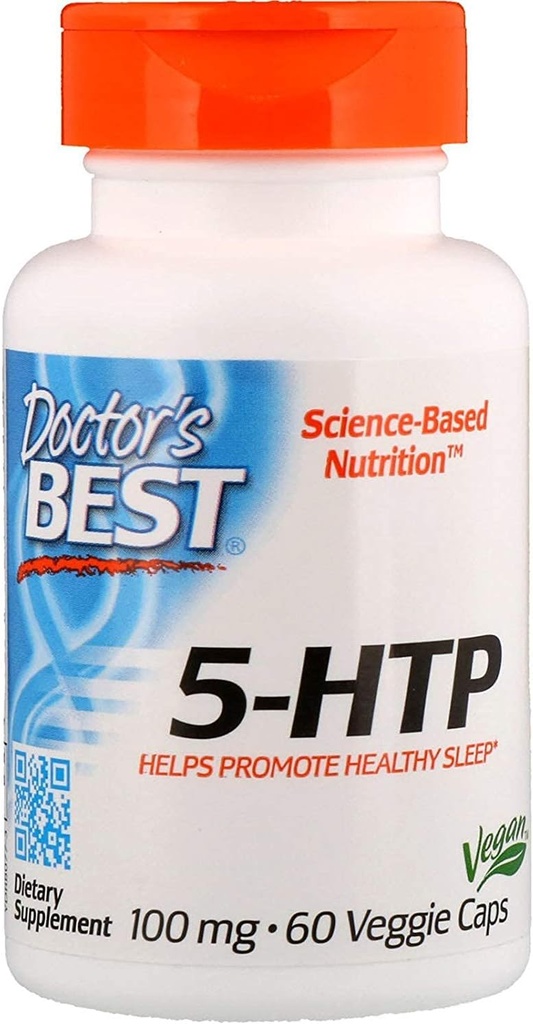 最佳医生,最佳5-HTP,100毫克,60个Veggie Caps