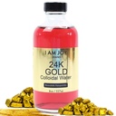 I Am Joy: 液态偶合金 24k 99.99%纯度 100ppm Ruby红水 全部自然电解 大型 8oz 玻璃瓶