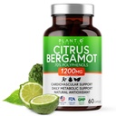 Citrus Bergamot补编1200mg 高度集中到70%的多酚 -- -- 纯Bergamot提取用于心脏健康、豁免、抗氧化剂 -- -- 60 Veggie Capsules,美国制造