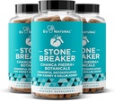 Chanca Piedra Stone Break Bundle 3-Pack Bundle – 天然溶解剂,肾脏清洁剂 & Gallbladder 补充剂 – 解毒尿液tract, Flush impurities, Clear System – 180 Capsules
