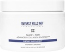 Beverly Hills MD Plump + 公司高级凝胶促进器,用于Plumpper、Firmer、Skin w/Collagen Peptides、多酚、Ceramides(Raspberry柠檬水)的老化皮肤-营养粉饮混合物公式