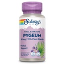 SOLARAY PYGEUM Bark 提取 50mg - 前列腺健康支持的 PYGEUM 补充 - 保证包含6.5mg 植物固醇,如 Beta Sitosterol, Non-GMO, Vegan, 60-日保障, 60 Servi, 60 Veg Caps