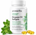 Oregano Oil Capsules – 108mg Carvacrol per Softgel – 高概率Immune和消化支持 – Vegan, Non-GMO, Gluten-Free – 60 Softgel – 希腊有机野生Oregano