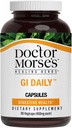 Morse医生的GI Daily - Gut Cleanse - 消化支持 - 肠胃,总的GUT支持 - Natropath 公式化 - 马什玛洛根,滑石榆树,穆勒林叶 - 90 Capsules - 45日供应