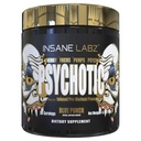 Insane Labz 心理金,高兴奋剂预研粉,极端耐久能量聚焦,泵和耐久性与Beta Alanine,DMAE Bitartrate,NO Booster(35架服务,蓝色Punch)