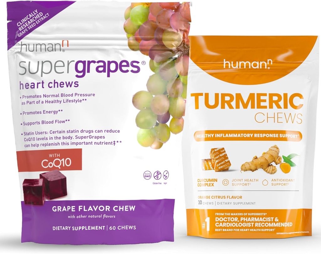 人体超级葡萄糖 & Turmeric Chews