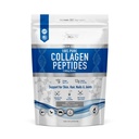 智能健康 Collagen Peptides Powder, 45 services, Hydrlyzed Collagen, Type I & III, Grass Fed, Unforward, Gluten Free, Keto/Paleo, 10g services, 15.9 Oz, 皮肤支持, 毛发, 钉子, 关节