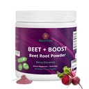 甜菜 + Boost 有机甜菜根粉 - Berry Flavored Beetroot Powder 配有 Acai, Stevia, 维生素C, 微成份 甜菜汁粉, Athletics, Vegan, 非 GMO