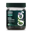 Gaia Herbs Relax Gummys - 支持冷静的感觉 - 有机苹果汁和柠檬汁集中 - 45 Gummys (15名服务员)