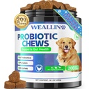 200 PCS 狗类的亲生药物 - 狗类的亲生药物 Gut Health, 消化支持 & Ichy Skin Relief Pet 腹泻气体治疗 - 亲生药物,消化酶, 预生药物,南瓜