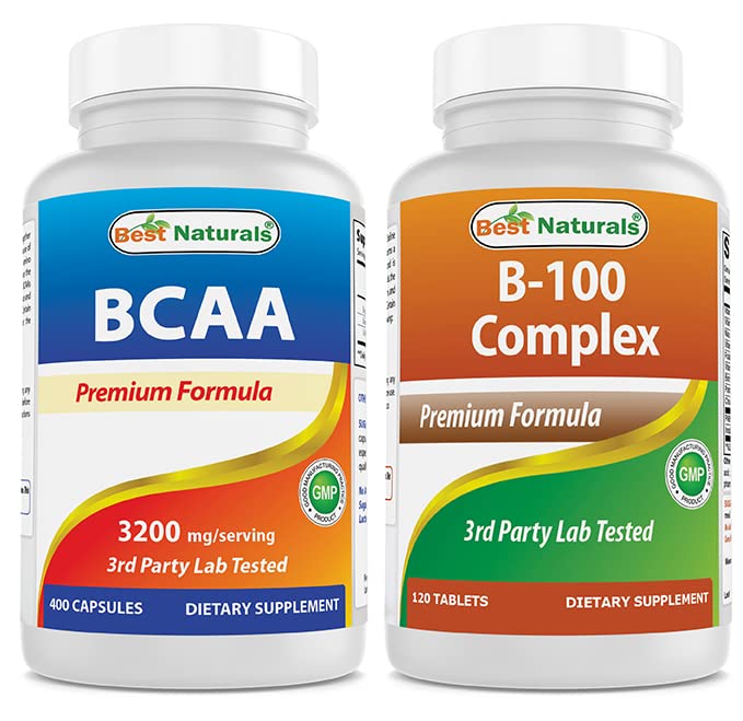 最佳自然学 BCAA 3200mg & B-100 复合体