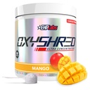EHP实验室 OxyShred Pre Workout 粉末 - L Glutamine & Acetyl L Carnitine的预工作粉末, 能量靴饮料 - 芒果, 60种服务