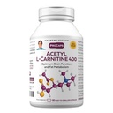 AndreW Lessman 乙酰L-Carnitine 400 mg - 60 capsules - 支持神经系统,脂肪和能量代谢,健康脑功能,健康血液流向大脑. 网易燕尾草(变种).