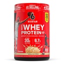 六星惠蛋白粉 Plus - 肌肉建置与恢复公式 配有Whei Isolate粉,BCAAs,30g蛋白,Immune支持 - 工作后补充 - 香草粉,1.8磅