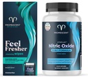 Promescent Flushable Wipes for Adults + VitaFLUX Triple Power Nitric Oxide Supplement for Male Performance, Stamina, Energy, Recovery - L Arginine 2000mg, L Carnitine 1000mg, Zinc, Magnesium - Amino A