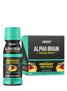 ONNIT Alpha Brain Focus Shot,热带火焰,诺热带饮食补充饮料支持能量,焦点,和Mood,IGENTM Non-GMO测试,2.5 fl oz,6 Counter