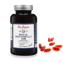 Brian Royal Red Omega博士 3,1200, 鱼类石油补充剂,配有环保局和DHA Omega3 含有维生素D的鱼类石油,E Omega-3 支持身体健康-90 软宝石