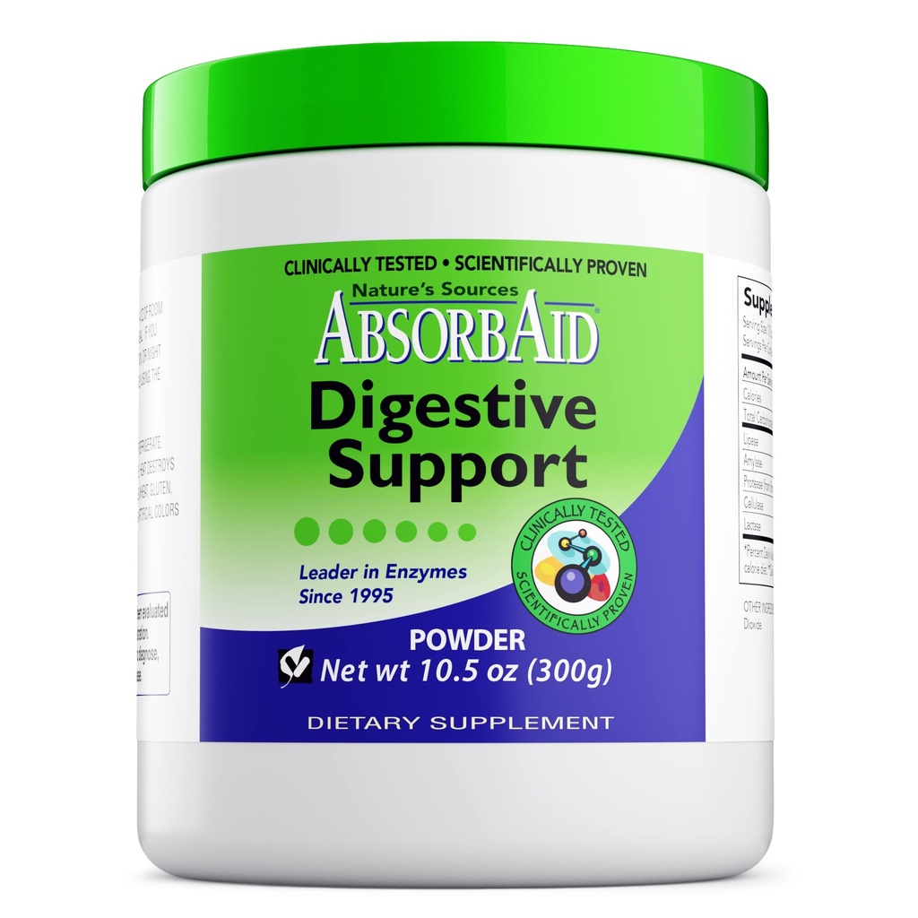 AbsorbAid 消化酶 300克,可增加71%的生命营养素吸收