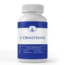 纯原始成份 L- Ornithine, (100 Capsules) 永远纯, 无添加剂或填充器, 实验室验证