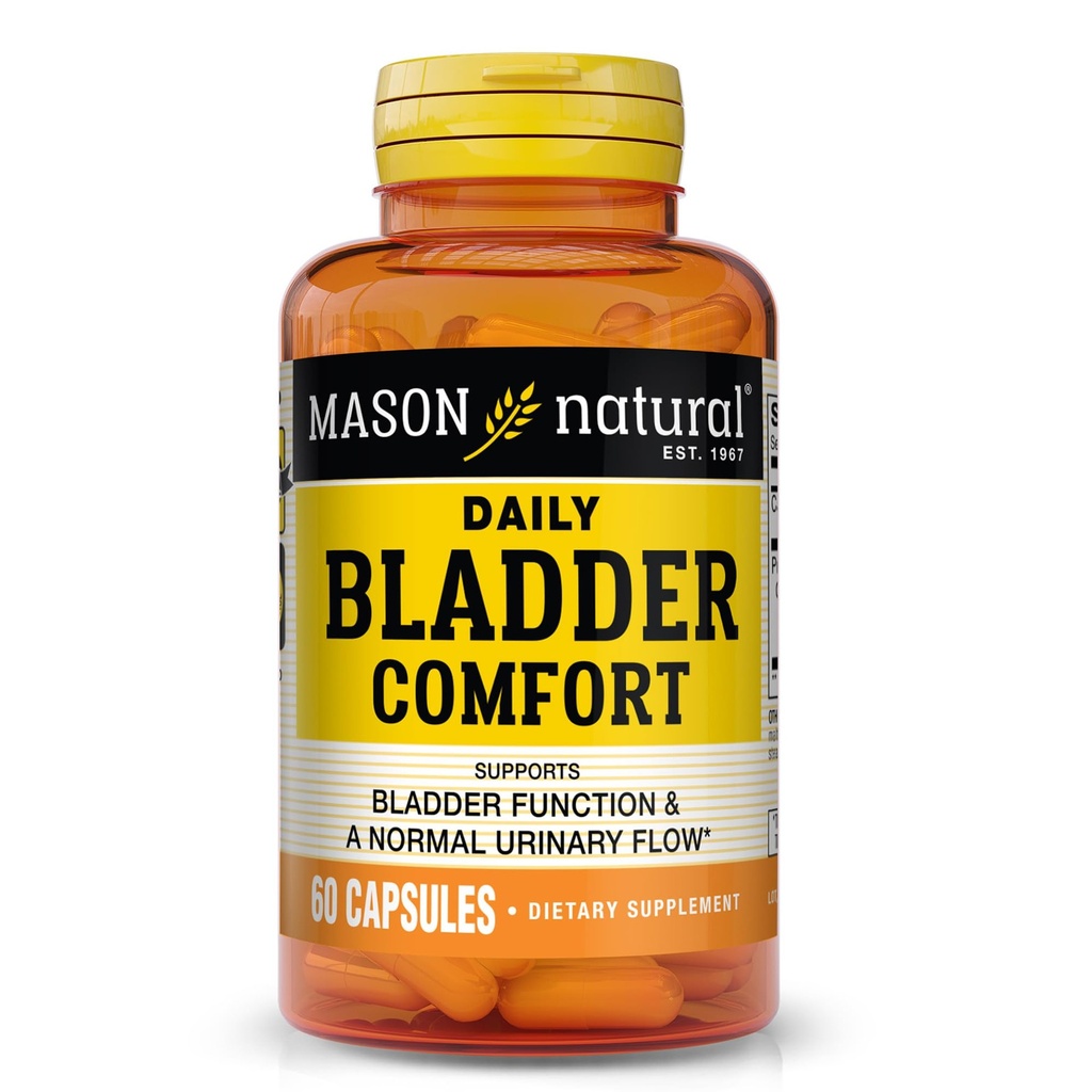 MASON NATURAL Daily Bladder Comfort, 30, 日供应钙, 南瓜种子, & Soy Germ 支持正常的Bladder 函数