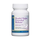 Whitaker博士 安息夜扩展版 Melatonin睡眠援助 帮助你沉睡 与双莱尔保持长期睡眠 扩展版发布技术 30张平板电脑(30天供应)