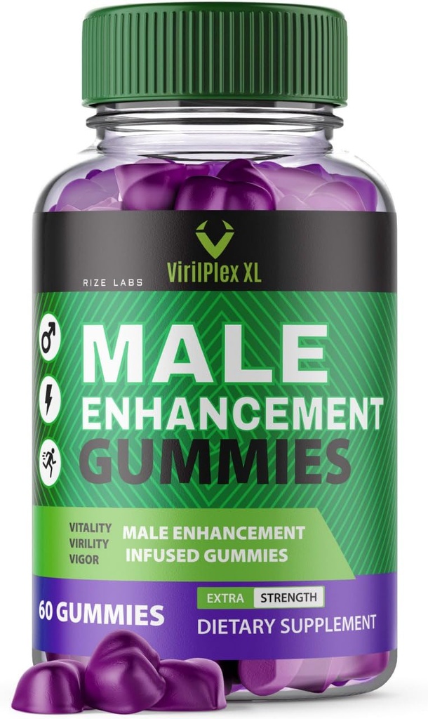 VirilPlex XL 男性表现优异性格,健康和福利优异性格公式,VirilPlex XL 男子表现优异性格,VirilPlexXL Gomitas(60古米)