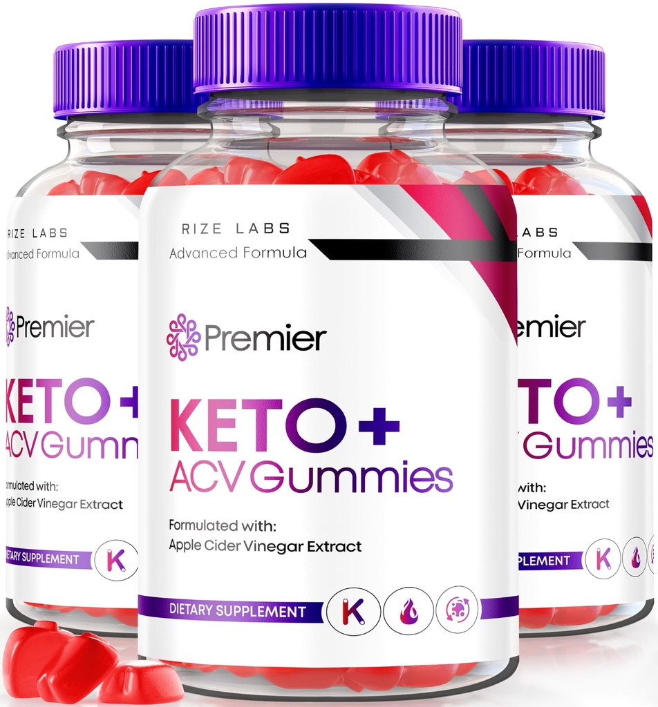 rize 实验室 - Prime Keto ACV Gummys, Prime Extreme 2000mg Keto Gummys 高级体重损失, Keto Plus ACV Gummys, All Natural Apple Cider Vinegar Supplement (180 Gummys)