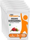 Bulk Assupports.com 有机Schisandra 提取粉剂 - Schisandra 补充剂,出自Schisandra Berries - 草药补充剂,Gluten Free - 1000mg / service, 5kg(11磅)(包5)