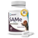 K9 选择SAM-e为狗:225mg,60平板活性S-Adenosyl-L-Methionine Liver 补充 - 中大狗的认知和联合健康营养 - 同狗肝营养补充
