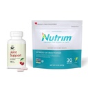 Sur Nutrim Oat Bran 粉末,每架750mg Beta Glucan 联合支援水果X-B Tart Cherry Capsules Bundle