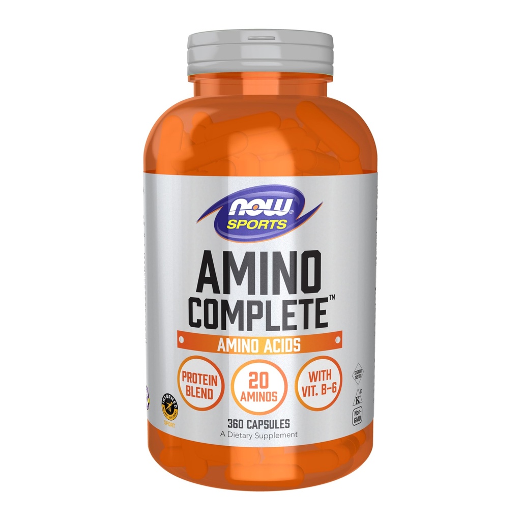 Now Foods Sports, 氨基完成, 360 Veg Capsules (英语).