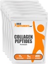 bulk Assupports.com Collagen Peptides Powder - Bovine Collagen Powder, Powed Collagen Supplement - Hydrlyzed & Gluten Free, 11g / service, 1kg (2.2磅) (pack of 5)