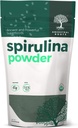 祖传根-有机螺旋藻粉(5 oz) USDA认证 Vegan Spiruina Powder I 100%纯超食品用于优化健康与免疫支持.