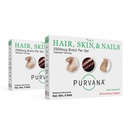 Wellgenix Purvana Hair, Skin, and Nails Vitamin - 高吸收的软胶 - 双强 2500mcg Biotin, VIT A & B (30 Counter) (Pack of 2).