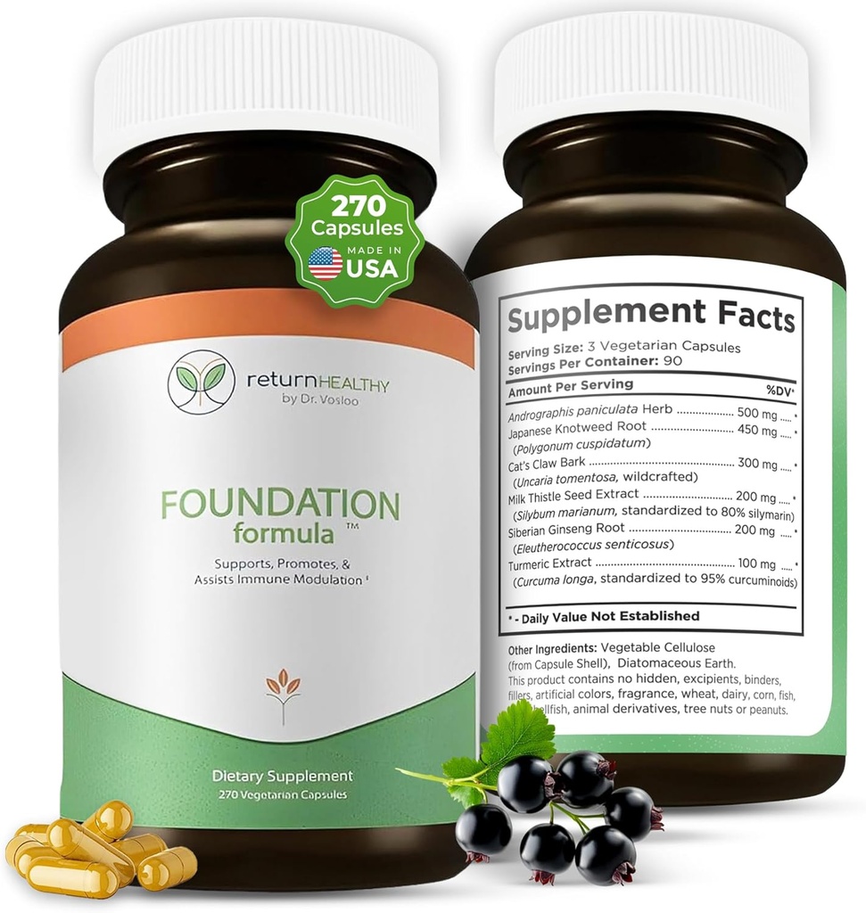 配有日本 Knotweed root、猫爪、Milk Thatle Resveratrol 配有 Knon-GMO、全自然和蔬菜,270卡普尔