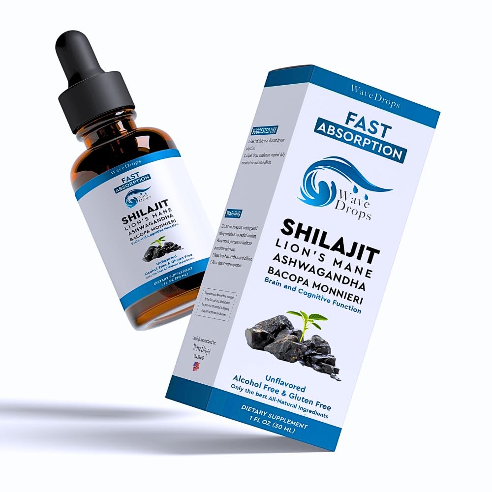 (原始内容存档于2017-09-21). Lion's Mane - Shilajit - Ashwagandha - Bacopa Monnieri Liquid Drops 用于压力,记忆促进器,Focus QQ所有天然成份 1Fl Oz(1).