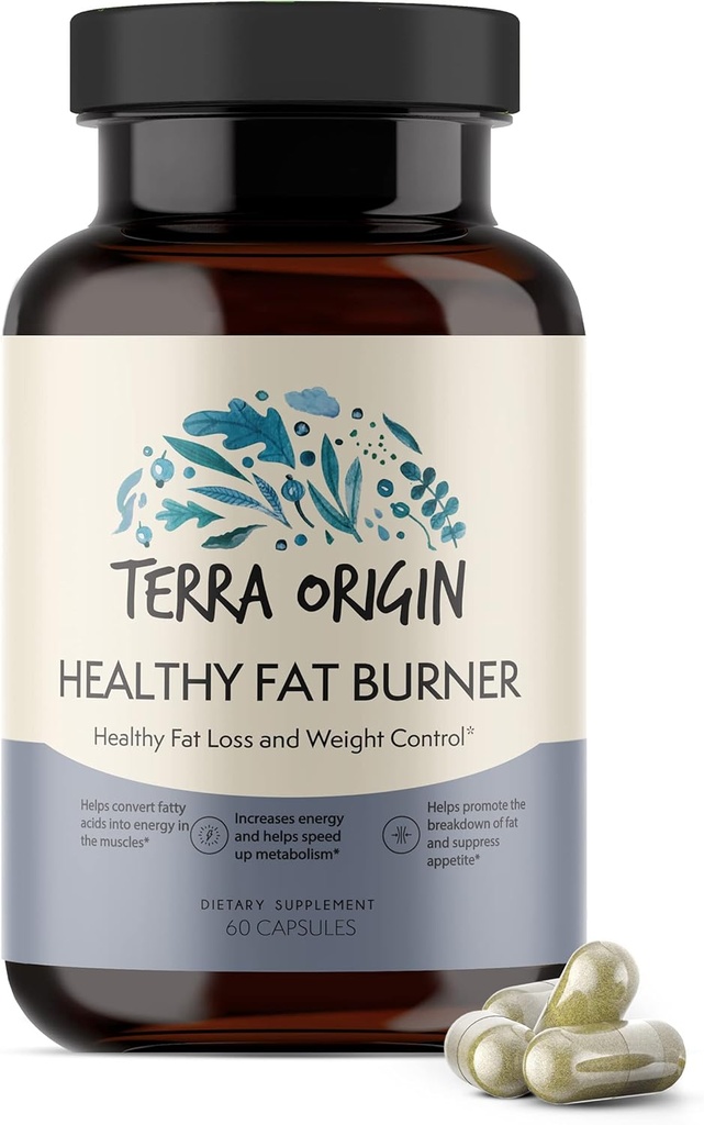 TERRA 原始代谢法 促销和肥料损失 -- -- 氨酸和天然植物提取物以增加能量和代谢法 碎块碎块 停止新脂肪储存*
