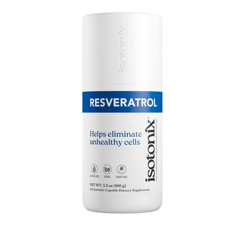 Isotonix Resveratrol 配有 " resveravine " 、 " BioVin " 和 " Vita Blue " 的细胞健康、抗氧化剂保护和心血管支持补充剂 -- -- 30种服务