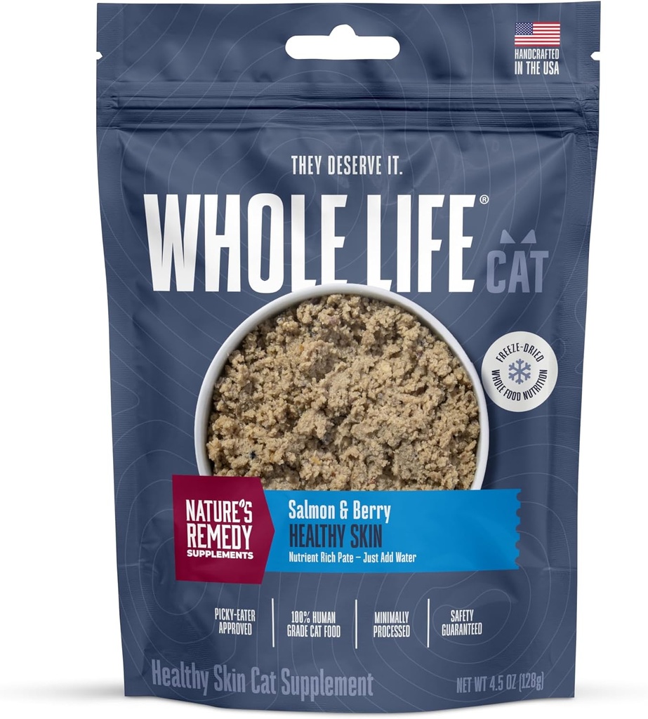 干皮、过敏和胃部救济、猫类免疫和消化支持----猫类的抗生素和Omega 3、猫类食品添加剂-30天供应