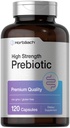 Horbäach Prebiotic for Men and Women 120 Powder Pills 高强度和高精度质量补充 QQ Non-GMO & Gluten 自由释放卡普苏尔