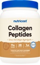 营养成本Collagen Peptides 粉末(焦油花生酸奶油氟化) 1 LB - 草-Fed Collagen 水解,无糖