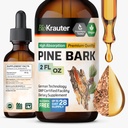 BIO KRAUTER 松条提取法 - 富含抗氧化剂液体补充剂 - 400 mg 法国海洋松条提取法 - Vegan,酒精和无糖 - 2 Fl Oz