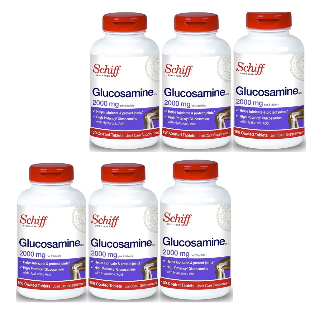 含有Hyaluronic酸的Schiff Glucosamine 2000mg(包4)