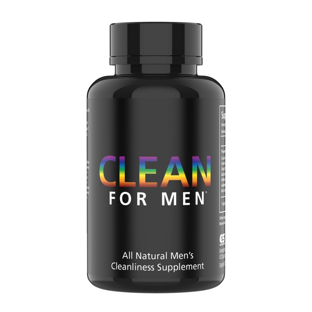 Re+Gen营养纤维补充 QQ Gut Cleanse, 男性工具软化器, 成人消化健康支持, 男性集体救济, 便秘和古特健康, 帮助清洁体, 60 Capsules