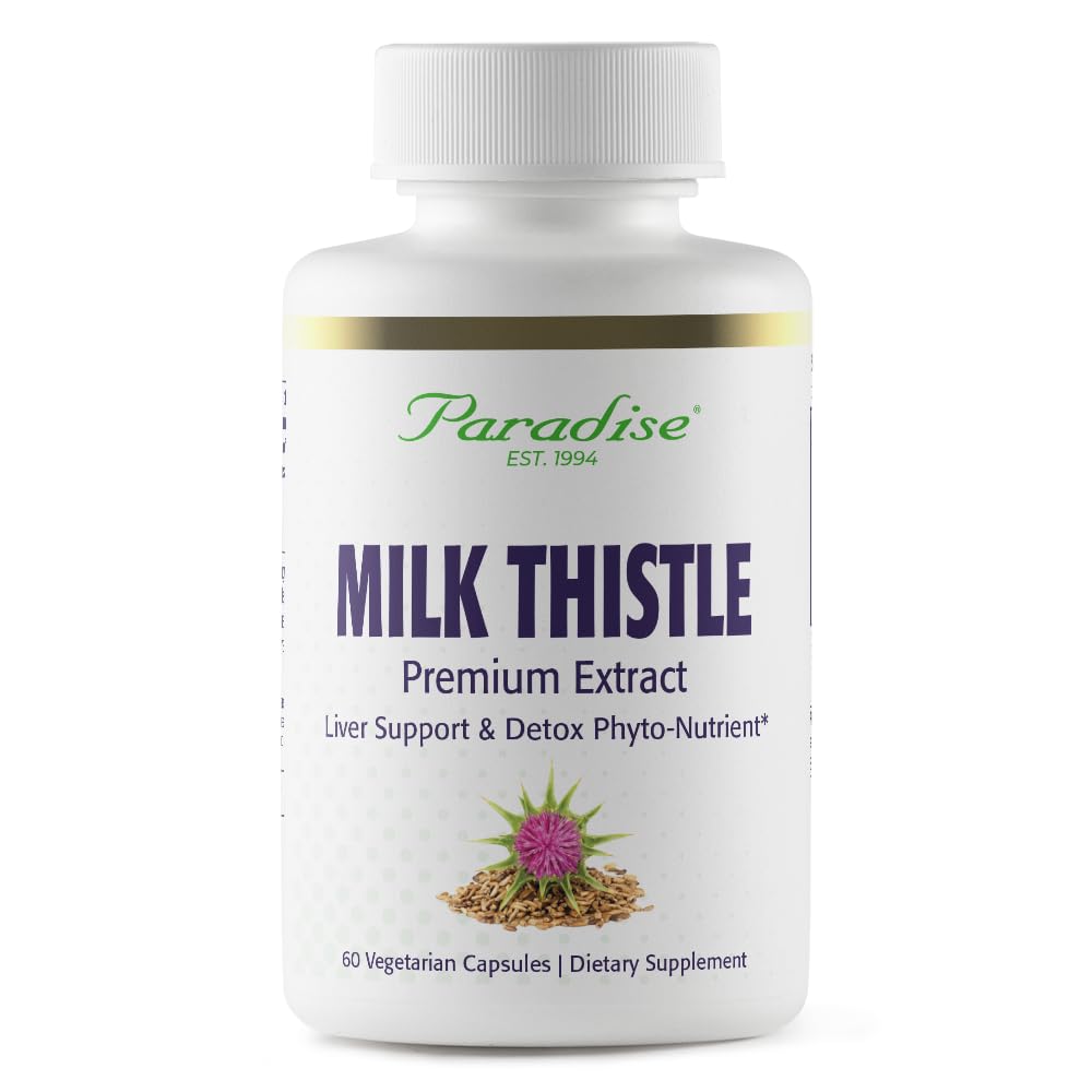 Paradise Herbs Milk 硝酸奶, 活性全光谱提取, Vegan, 非 GMO, Gluten Free, 60 蔬菜 Capsules