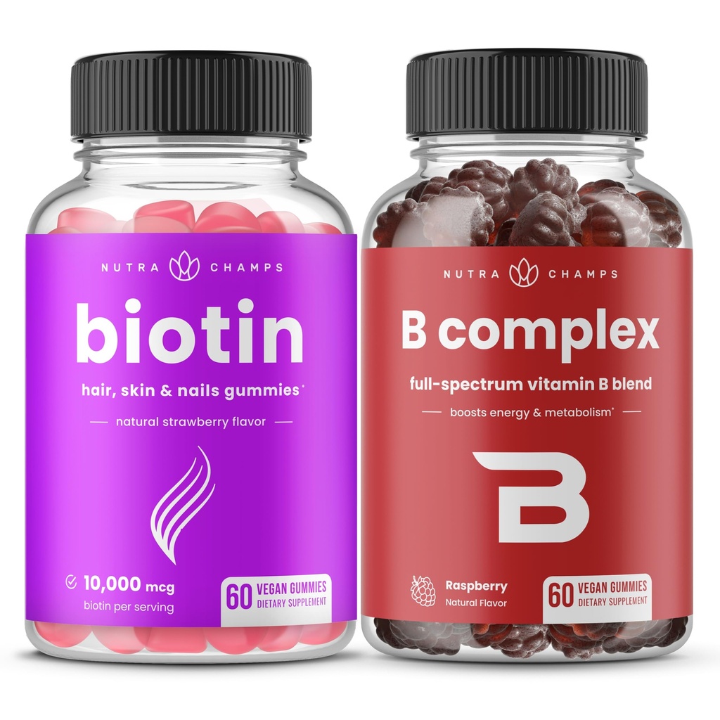 NutraChamps 生物锡和B 复合体