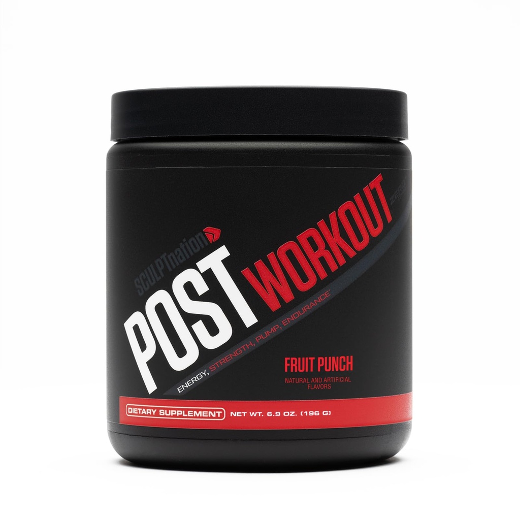 V Shred Watchout的雕塑民族 - Creatine Complex Watchout Muscle Recovery and Builder with Energy Support, Creatine 单水合物和氨基酸,水果冲刺 Flavor - 30 services