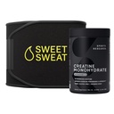 运动研究 Creatine 单水合物和甜甜的汗水Trimmer - 黑黄(中)