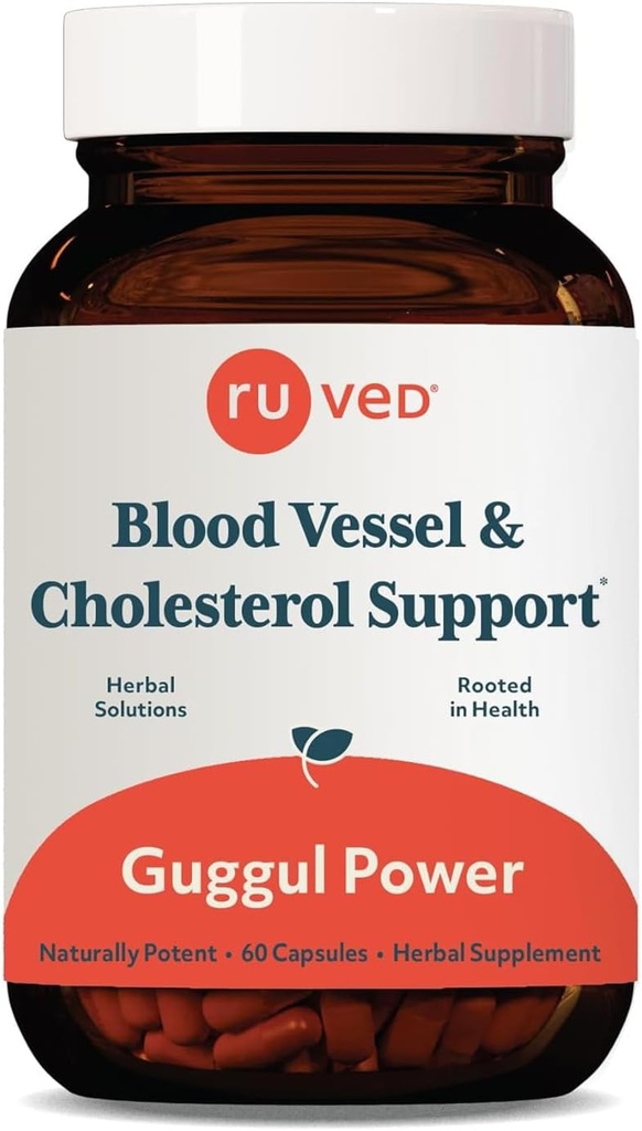 Ayush Herbs Gugul Power - 男女代谢维生素,每日药丸,纯素和自然代谢药物健康补充剂 与 Gugul – 90 蔬菜卡普苏莱(1个计数)